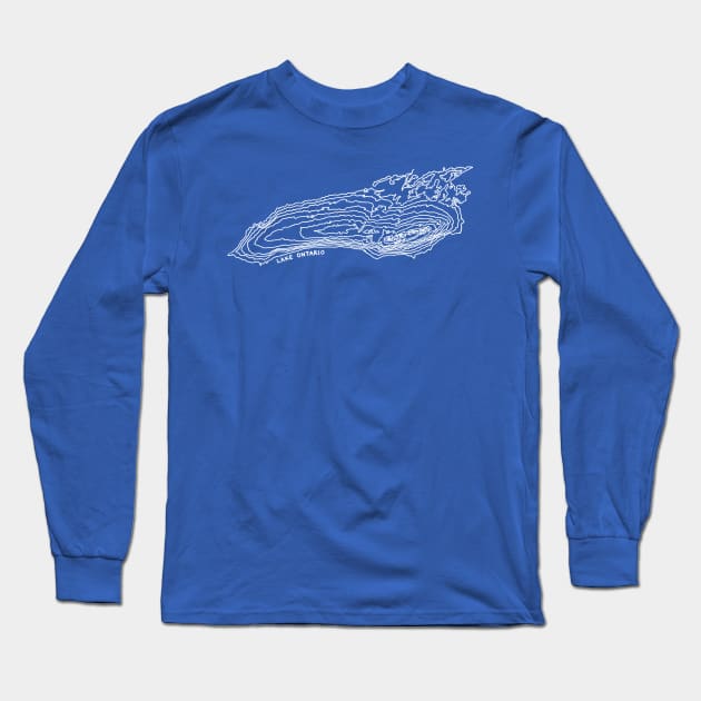 Lake Ontario Long Sleeve T-Shirt by simplistictees